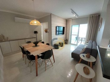 apartment em Rua Professora Maria José Baroni F. da Silva, Maracanã - Praia Grande - SP