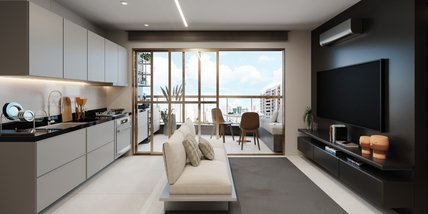 apartment em Avenida Cruz Cabugá, Santo Amaro - Recife - PE