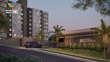 apartment em Rua Pioneira Maria de Lourdes Françoso, Parque Industrial Cidade de Maringá - Maringá - PR
