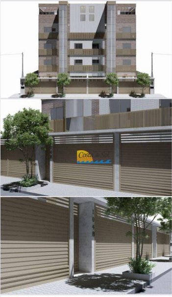 house em Rua Almirante Barroso, Campo Grande - Santos - SP