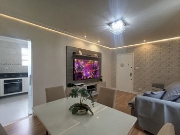 apartment em Rua João de Barros, Estuário - Santos - SP