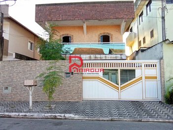 house em Rua Sátiro de Oliveira, Sítio do Campo - Praia Grande - SP