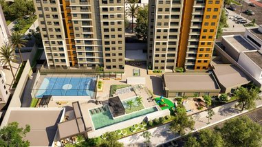 apartment em Rua Capitão Pedro Tavares, Vila Espírito Santo - Sorocaba - SP