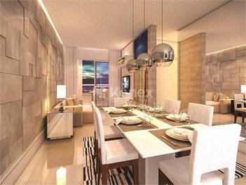 apartment em Rua São Domingos, Caiçara - Praia Grande - SP
