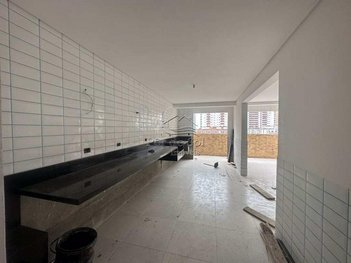 apartment em Rua Olavo Bilac, Ocian - Praia Grande - SP