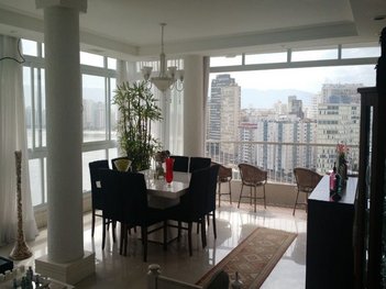 apartment em Alameda Paulo Gonçalves, Ilha Porchat - São Vicente - SP