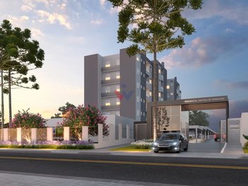 apartment em Avenida José Gulin, Bacacheri - Curitiba - PR