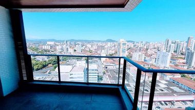 apartment em Rua Lobo Vianna, Boqueirão - Santos - SP