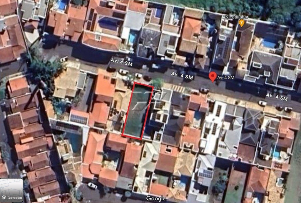Vista pelo Maps do lote