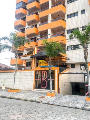 apartment em Rua Sérgio Paulo Freddi, Ocian - Praia Grande - SP