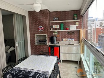 apartment em Avenida Marechal Hermes, Canto do Forte - Praia Grande - SP