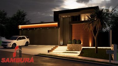 house em Rua Luiz Manfrim, Parque Residencial Damha - Presidente Prudente - SP