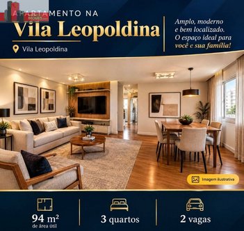 apartment em Avenida Mofarrej, Vila Leopoldina - São Paulo - SP