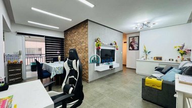 apartment em Rua São Geraldo, Vila Scarpelli - Santo André - SP