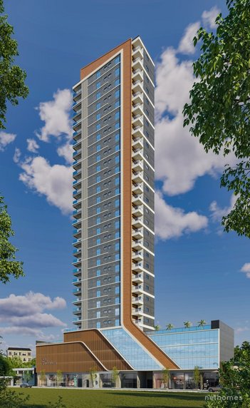 apartment em Rua 258, Meia Praia - Itapema - SC