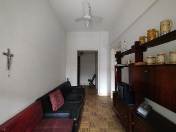 apartment em Avenida Presidente Wilson, Itararé - São Vicente - SP