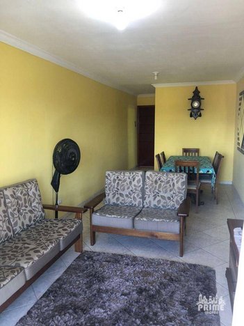 apartment em Rua Monteiro Lobato, Ocian - Praia Grande - SP