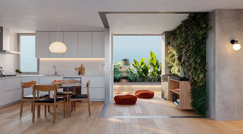 sala-de-jantar-e-estar-com-jardim-vertical