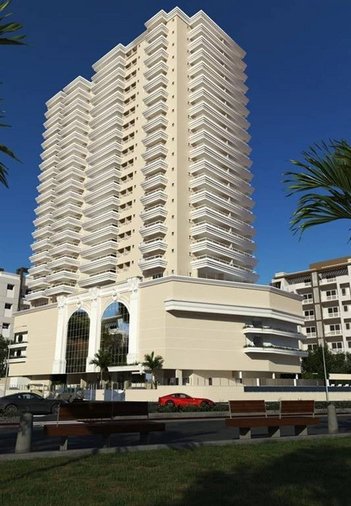 apartment em Rua Jurubaíba, Caiçara - Praia Grande - SP