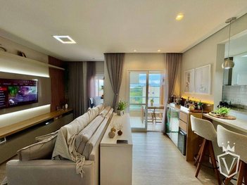apartment em Avenida Reynaldo de Porcari, Jardim Tereza Cristina - Jundiaí - SP