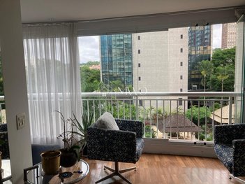 apartment em Rua Sansão Alves dos Santos, Cidade Monções - São Paulo - SP