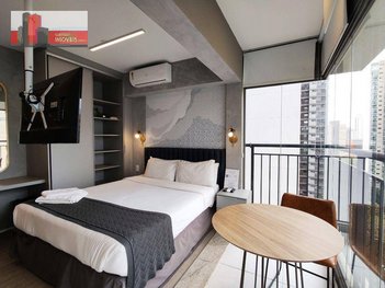 apartment em Alameda Iraé, Indianópolis - São Paulo - SP