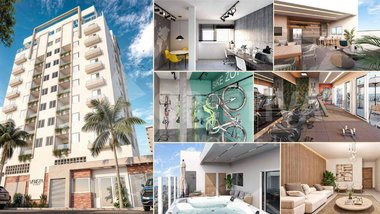 apartment em Rua Escócia, Laranjeiras - Uberlândia - MG