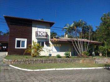 house em Estrada Haroldo Soares Glavan, Cacupé - Florianópolis - SC
