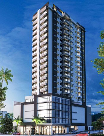 apartment em Rua 600, Tabuleiro dos Oliveiras - Itapema - SC