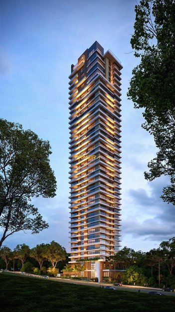 apartment em Rua Deputado Heitor Alencar Furtado, Campo Comprido - Curitiba - PR