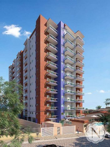 apartment em Avenida Condessa de Vimieiros, Centro - Itanhaém - SP