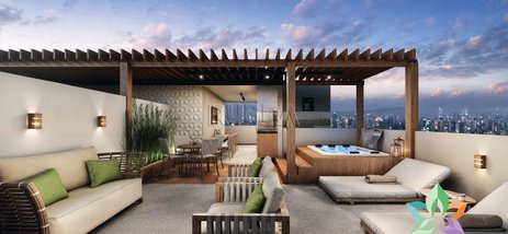 apartment em Avenida Tibiriçá, Vila Homero Thon - Santo André - SP