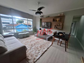 apartment em Rua Dagoberto de Gasgon, Boqueirão - Santos - SP