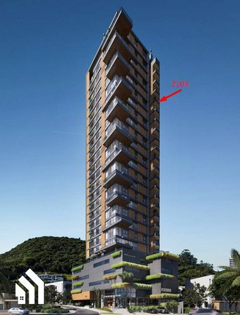 apartment em Rua Santa Beatriz, Fazenda - Itajaí - SC