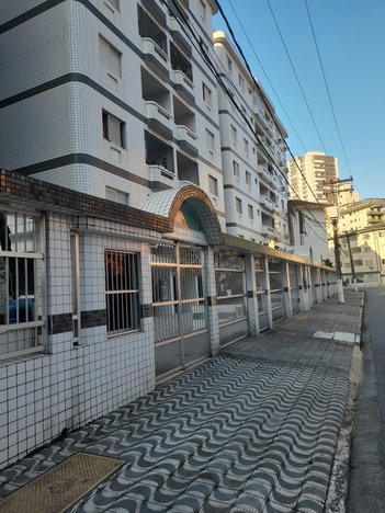 apartment em Avenida Brasil, Guilhermina - Praia Grande - SP
