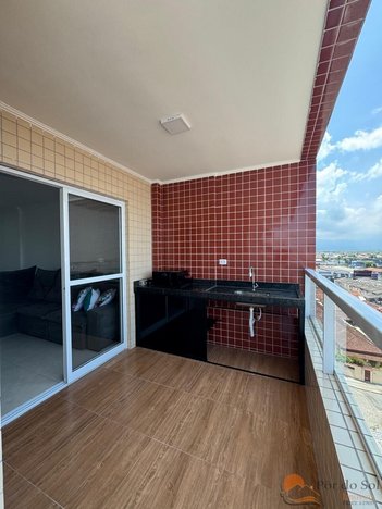 apartment em Rua Senador Nilo Coelho, Aviação - Praia Grande - SP