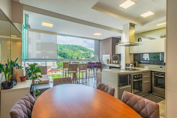 apartment em Rua Salvatina Feliciana dos Santos, Itacorubi - Florianópolis - SC