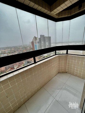 apartment em Rua Mário Daige, Maracanã - Praia Grande - SP