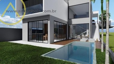 house em Rua Febo, Condomínio Residencial Itaporã de Atibaia - Atibaia - SP