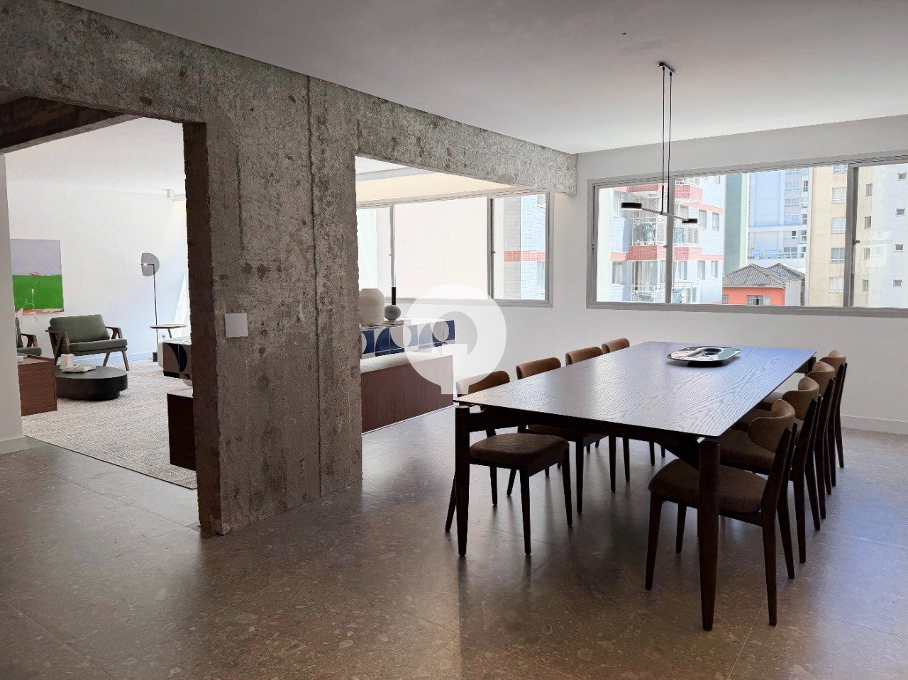 18apartamento retrofit reformado_centro_batel_rebouças_3 suítes_2 vagas paralelas_sala de estar_sala