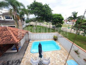 house em Professor Américo Vespúcio Prates, Carianos - Florianópolis - SC