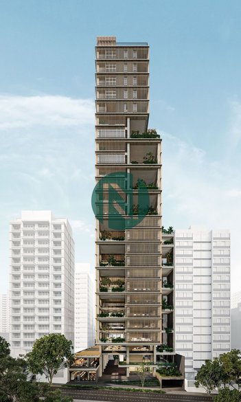 apartment em Rua Capote Valente, Pinheiros - São Paulo - SP