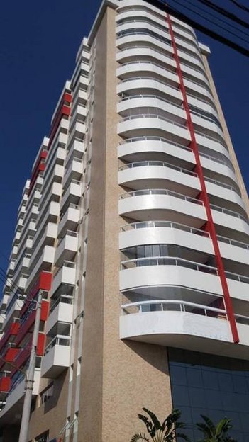 apartment em Rua Fagundes Varella, Ocian - Praia Grande - SP