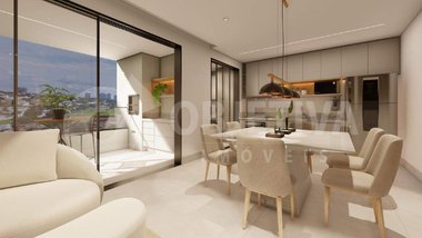 apartment em Rua da Carioca, Morada da Colina - Uberlândia - MG