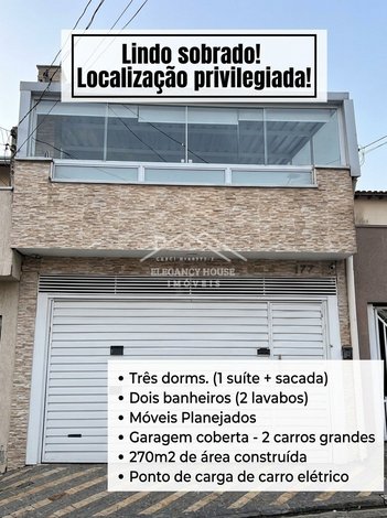 house em Rua Andaraí, Vila Floresta - Santo André - SP