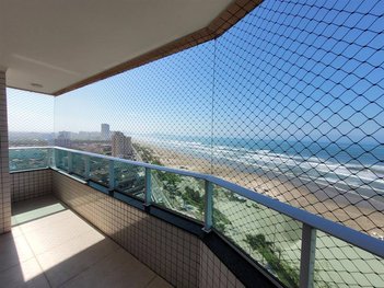 apartment em Praça Manoel Botelho de Oliveira, Maracanã - Praia Grande - SP
