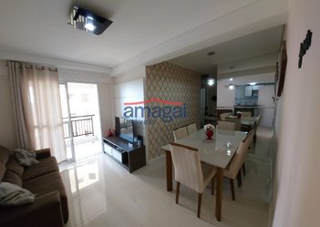 apartment em Rua Benedito Osvaldo Lecques, Parque Residencial Aquarius - São José dos Campos - SP