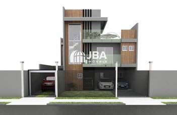 house em Rua Alexssandro Gomes Benedito, Novo Mundo - Curitiba - PR