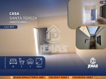house em Avenida Capitão João Dias de Miranda, Vila Santa Tereza - Jaboticabal - SP