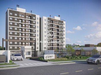 apartment em Rua Affife Mansur, Novo Mundo - Curitiba - PR